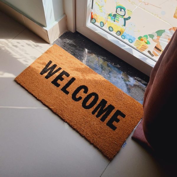 Thảm Chùi Chân Có Đế Chống Trượt In WELCOME - Hình ảnh 2