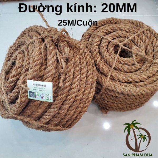 DÂY THỪNG XƠ DỪA 20MM - Hình ảnh 2