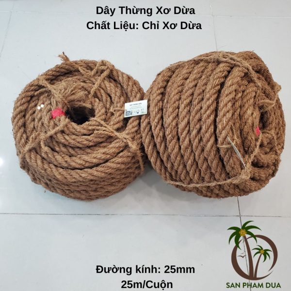 DÂY THỪNG XƠ DỪA 25MM - Hình ảnh 2