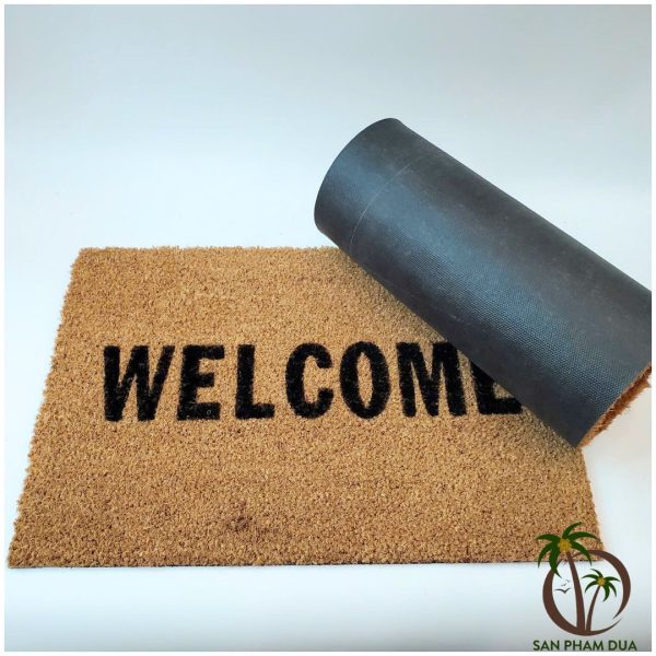 Thảm Chùi Chân Có Đế Chống Trượt In WELCOME - Hình ảnh 3