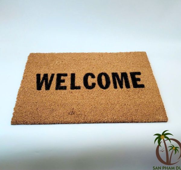 Thảm Chùi Chân Có Đế Chống Trượt In WELCOME