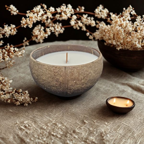 Nến Thơm Tinh Dầu Hoa Lài, Dịu Nhẹ, Sảng Khoái