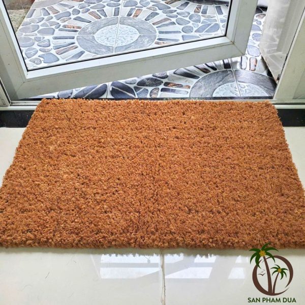 Thảm Chùi Chân Xơ Dừa Mặt Thảm Xù - Hình ảnh 2