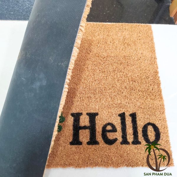 Thảm Chùi Chân Cửa Ra Vào Hello - Hình ảnh 3