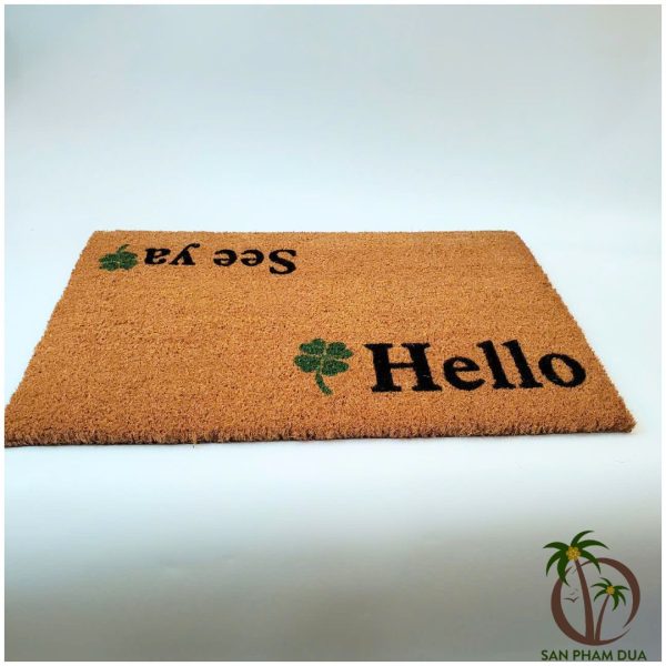 Thảm Chùi Chân Cửa Ra Vào Hello