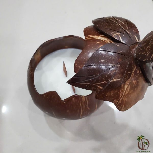 Nến Thơm Quà Tặng Trái Dừa - Hình ảnh 5
