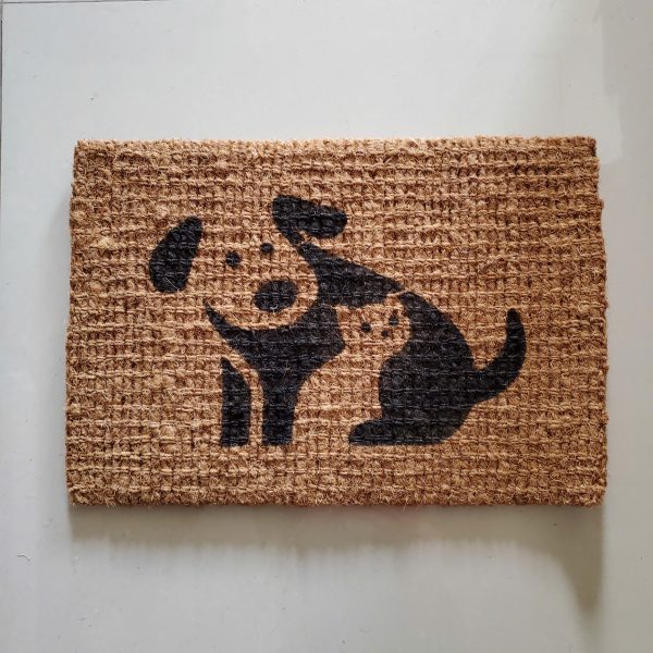 Thảm Cửa Ra Vào 40x60cm In Hoa Văn Đơn Giản - Hình ảnh 4